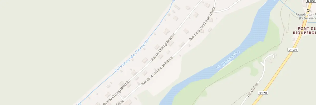Plan du 9 Rue du Champ Brochin à Livet-et-Gavet