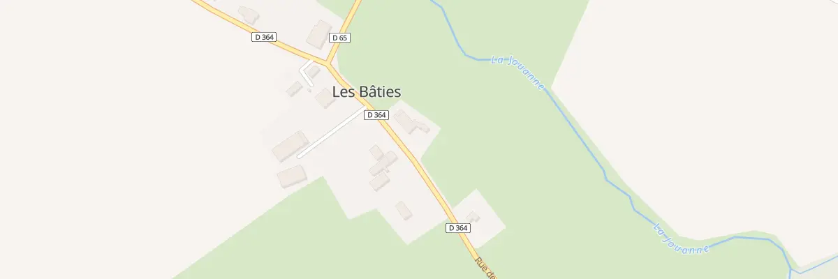 Plan du 5 Rue de Fretigney aux Bâties