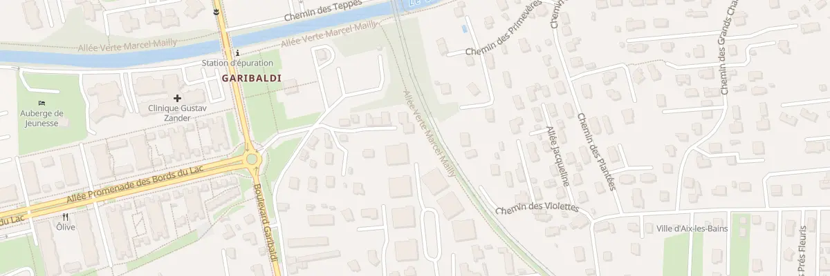 Plan du 80 Imp des Verriers à Aix-les-Bains