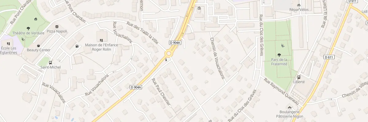Plan du 42 Rue du Chaveau à Toul