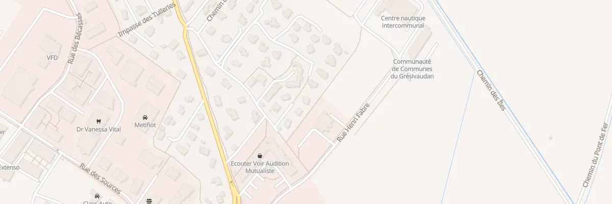 Plan du 235 Che des Manges à Crolles