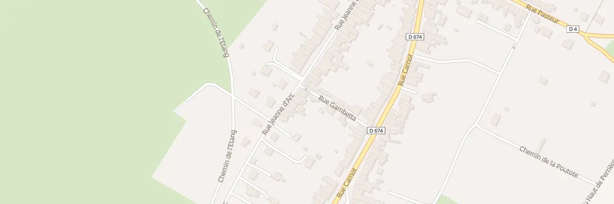 Plan du 51 Rue Jeanne d’Arc à Colombey-les-Belles
