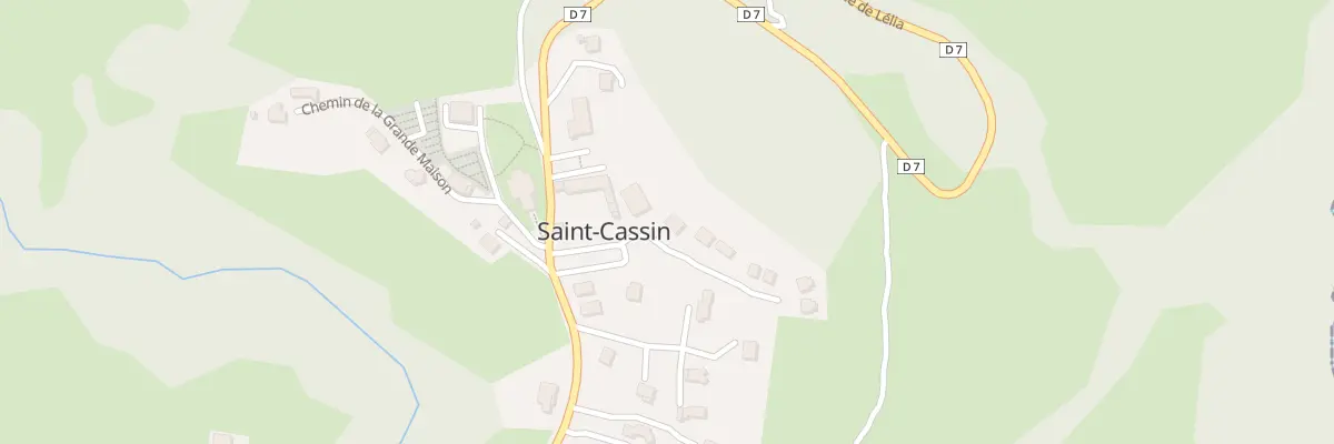 Plan du 2335C Rte de Lélia à Saint-Cassin