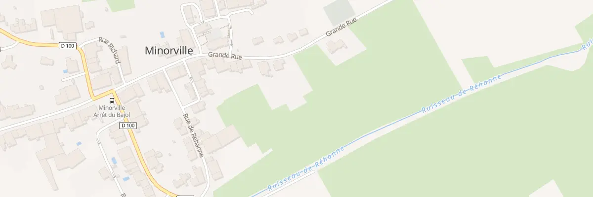 Plan du 5 Grande Rue à Minorville