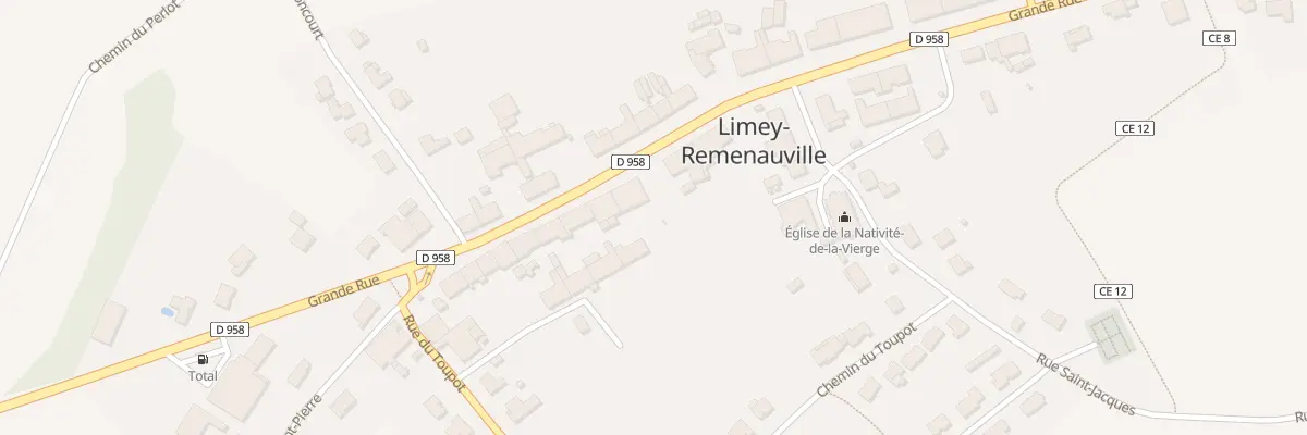 Plan du 24 Gr Grand’Rue à Limey-Remenauville