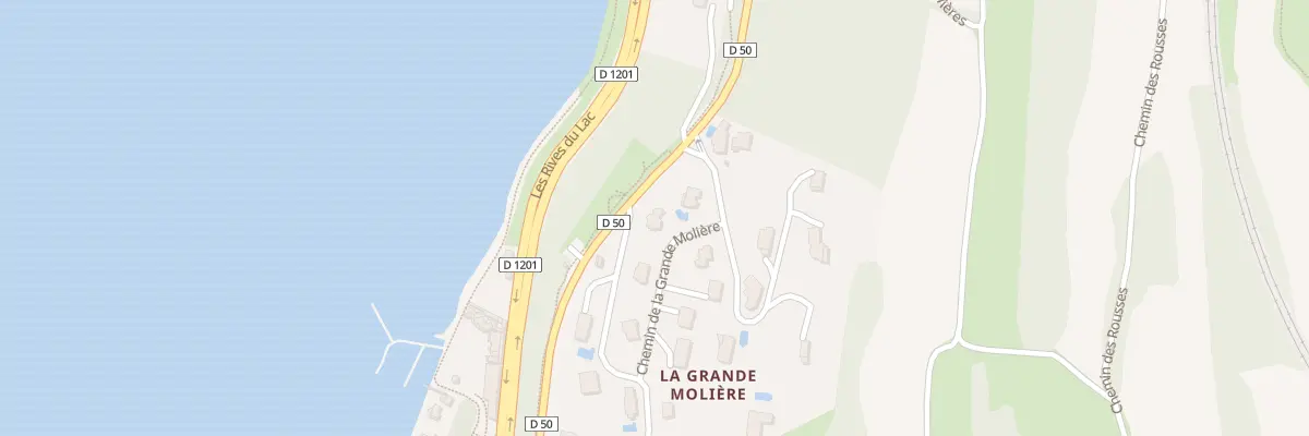 Plan du 70 Che de la Grande Molière à Viviers-du-Lac