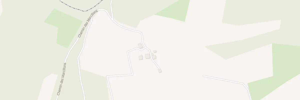 Plan du 2072 Che des Marcillons à Upaix