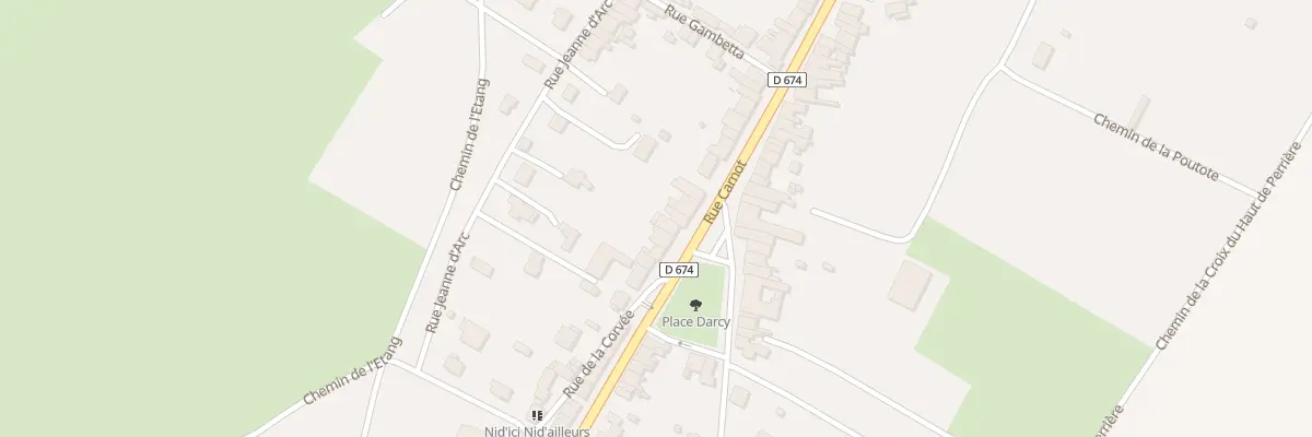 Plan du 64 Rue Carnot à Colombey-les-Belles