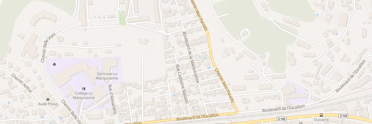 Plan du 63 Rue de Niamey à Toulon