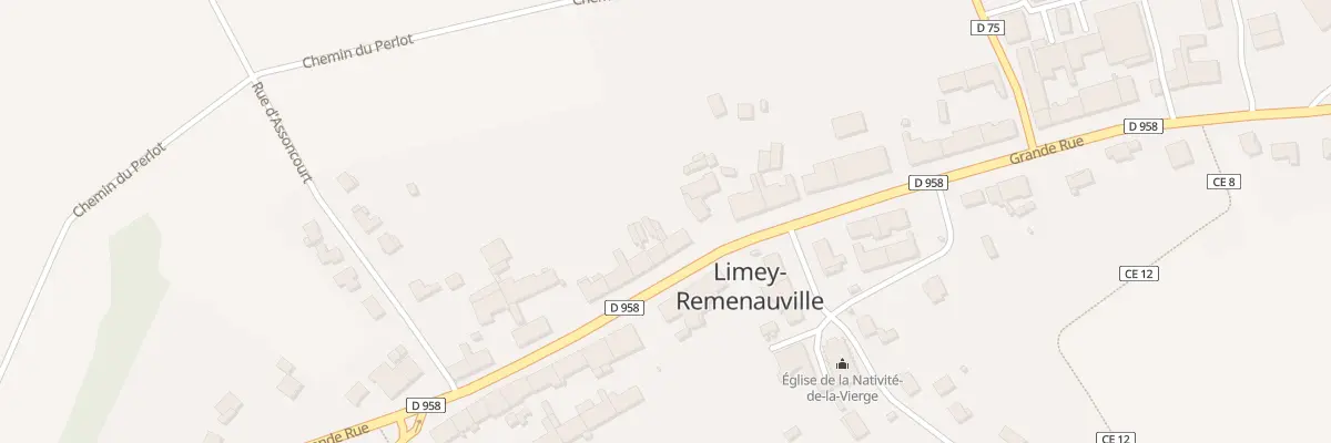 Plan du 27 Gr Grand Rue à Limey-Remenauville
