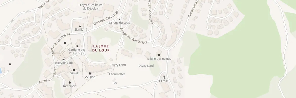 Plan du 31 Rue Boucle des Genevriers à Dévoluy
