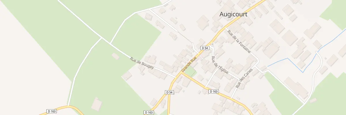 Plan du 6 Gr Grande Rue à Augicourt