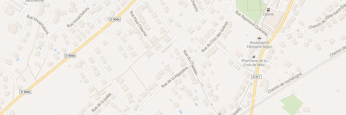 Plan du 21 Rue du Chaveau à Toul