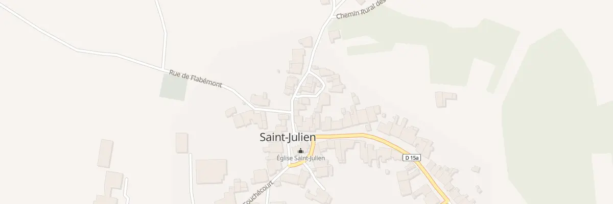 Plan du 50 Rue du Pavé à Saint-Julien