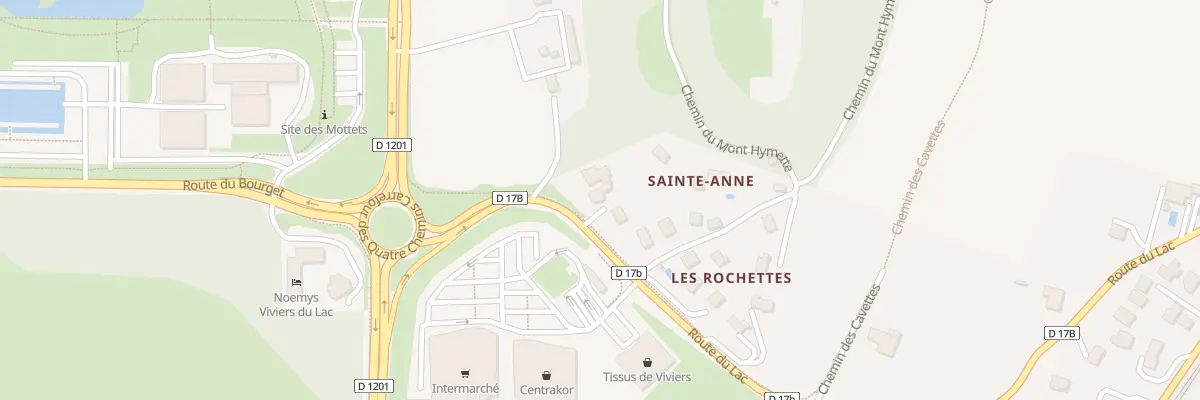 Plan du 1030 Rte du Lac à Viviers-du-Lac