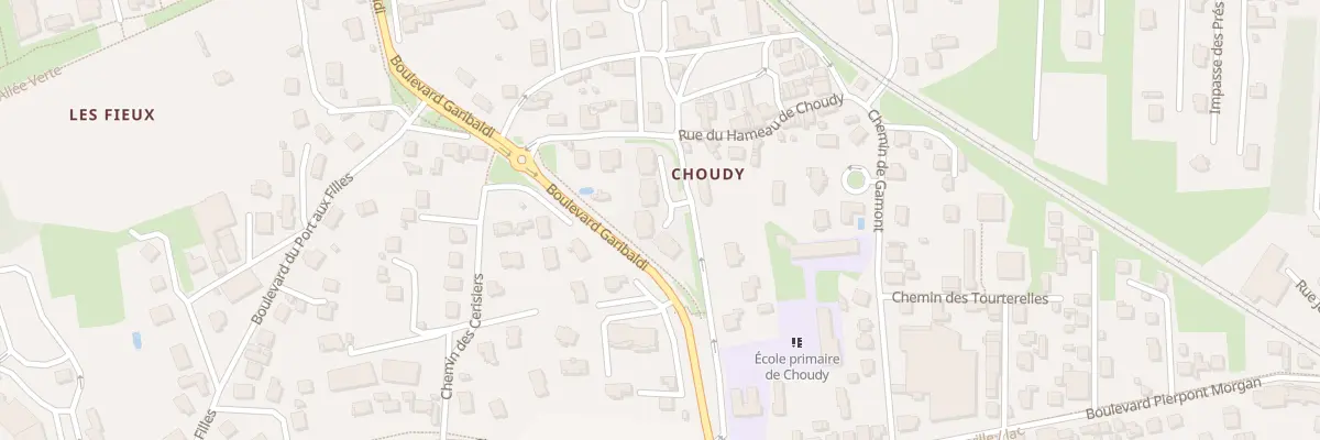 Plan du 209 Pas Garibaldi à Aix-les-Bains