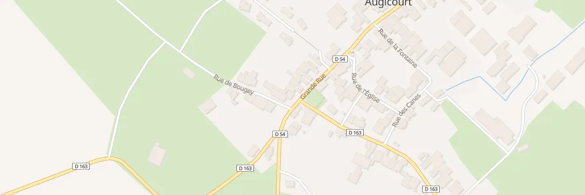 Plan du 4 Gr Grande Rue à Augicourt