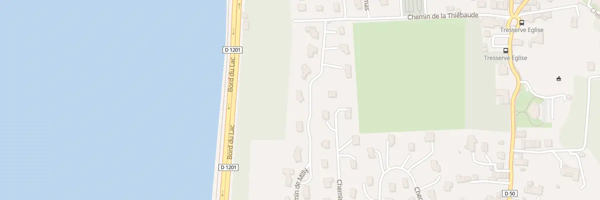 Plan du 8 Che de Milly à Tresserve