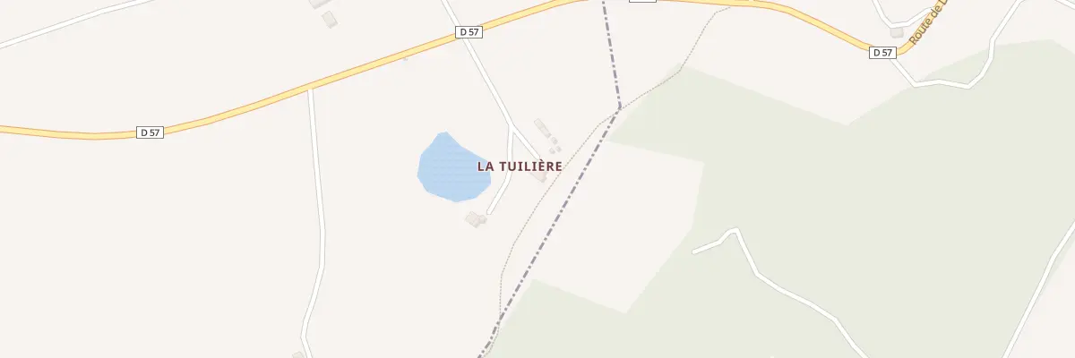Plan du 5001 La Tuiliere à Droisy