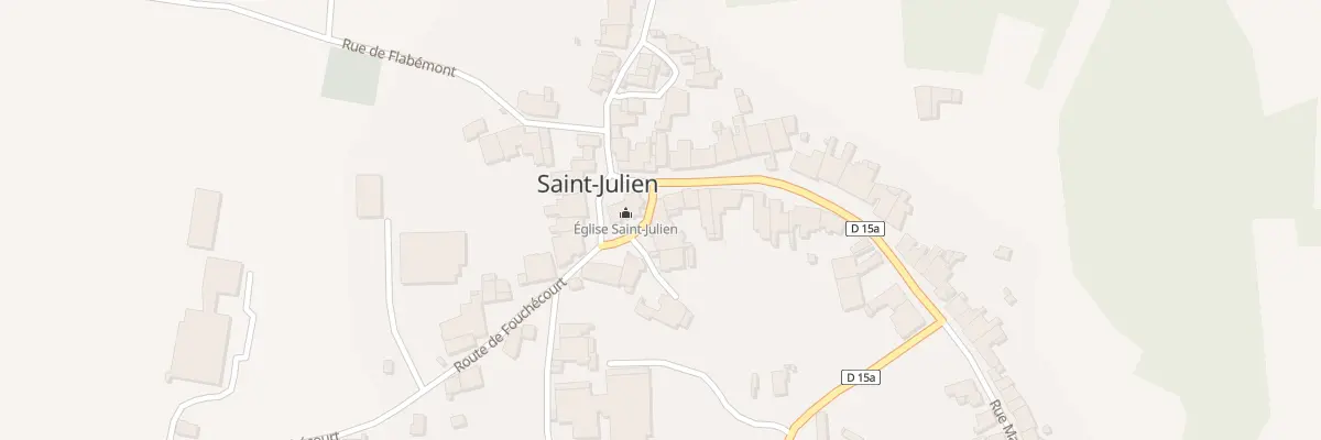 Plan du 190 Rue de l’Eglise à Saint-Julien