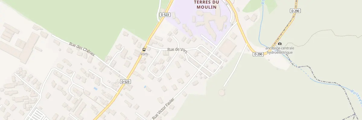 Plan du 4 Rue de Vors à Villard-Bonnot