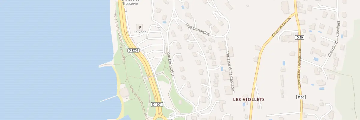 Plan du 28 Rue lamartine à Tresserve