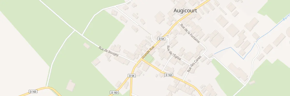 Plan du 10 Gr Grande Rue à Augicourt