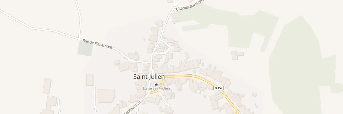 Plan du 70 Rue du Pavé à Saint-Julien