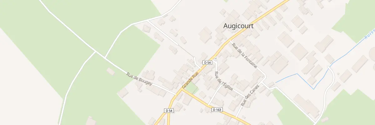 Plan du 14 Gr Grande Rue à Augicourt