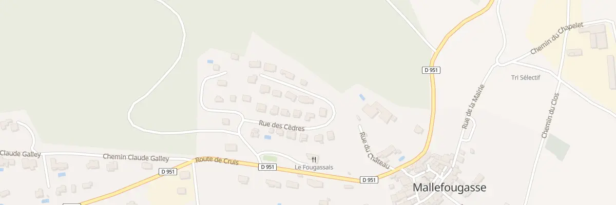Plan du 264A Rue des Cedres à Mallefougasse-Augès