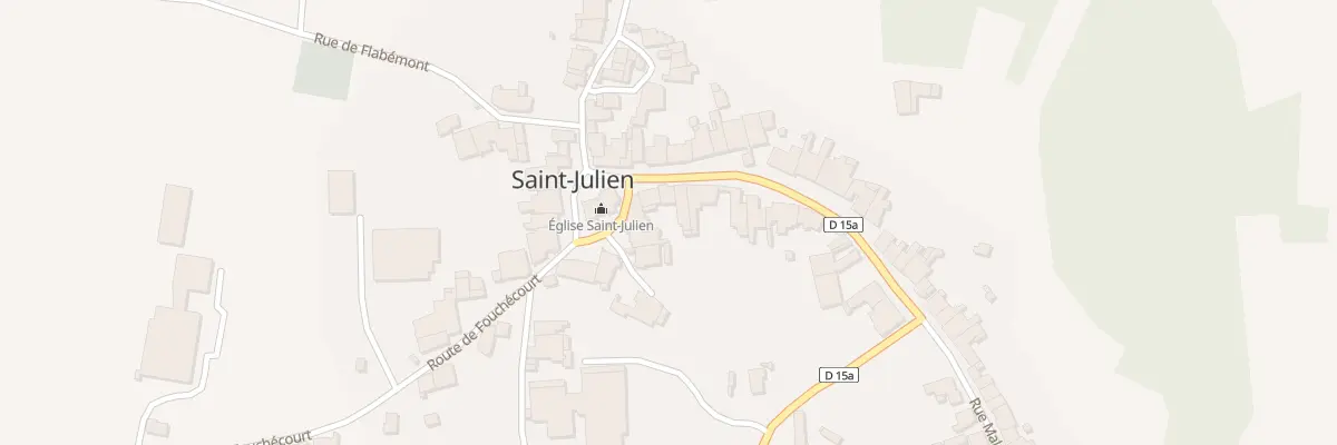 Plan du 5076 Le Village à Saint-Julien