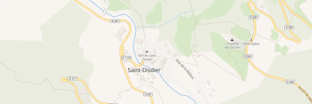 Plan du 30 Rue de la Ribière à Dévoluy