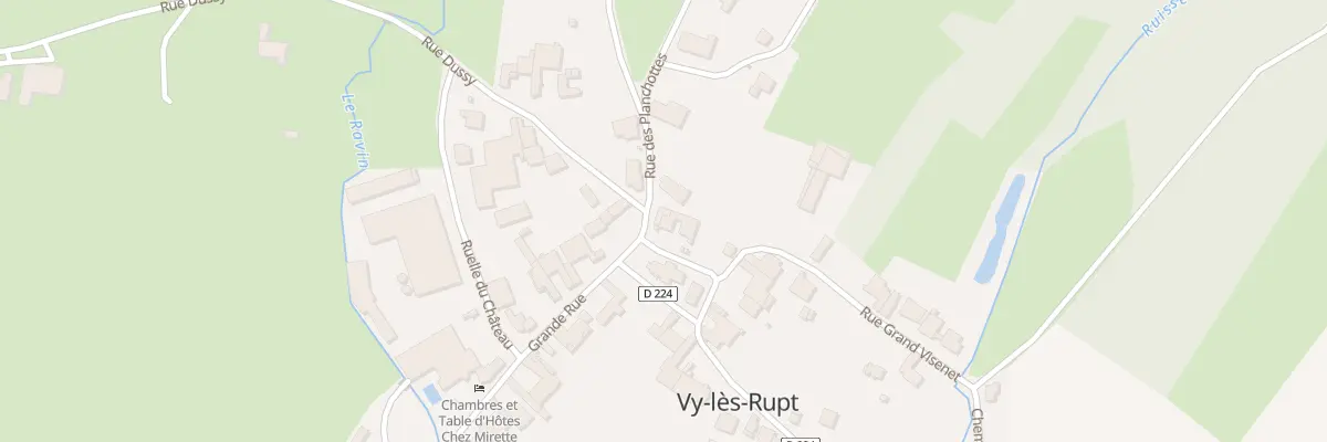 Plan du 1 Rue Grande Rue à Vy-lès-Rupt