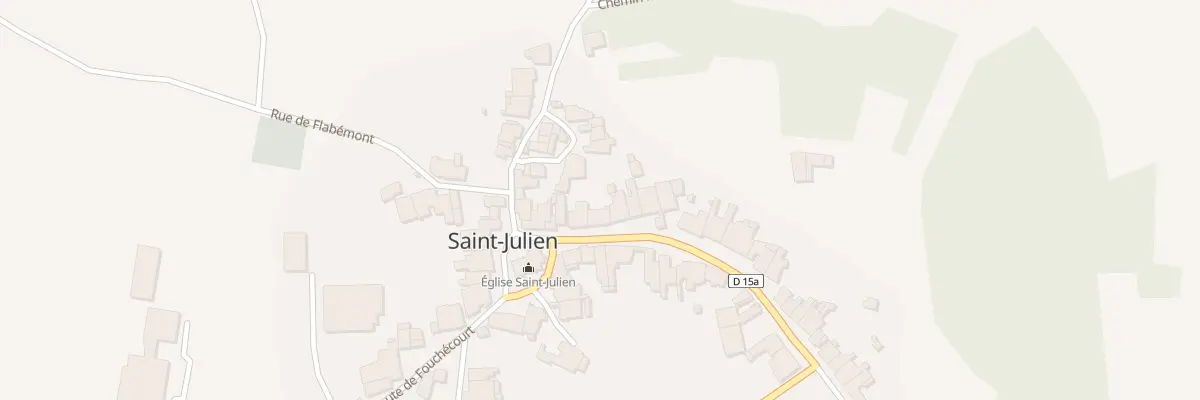 Plan du 25 Rue Grande Rue du Craie à Saint-Julien