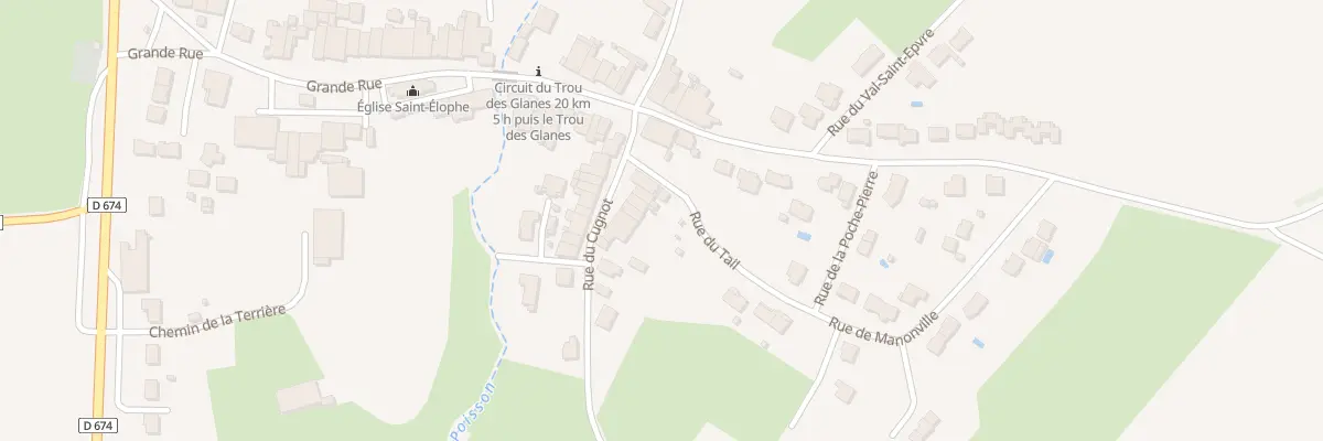 Plan du 55 Rue du Cugnot à Moutrot