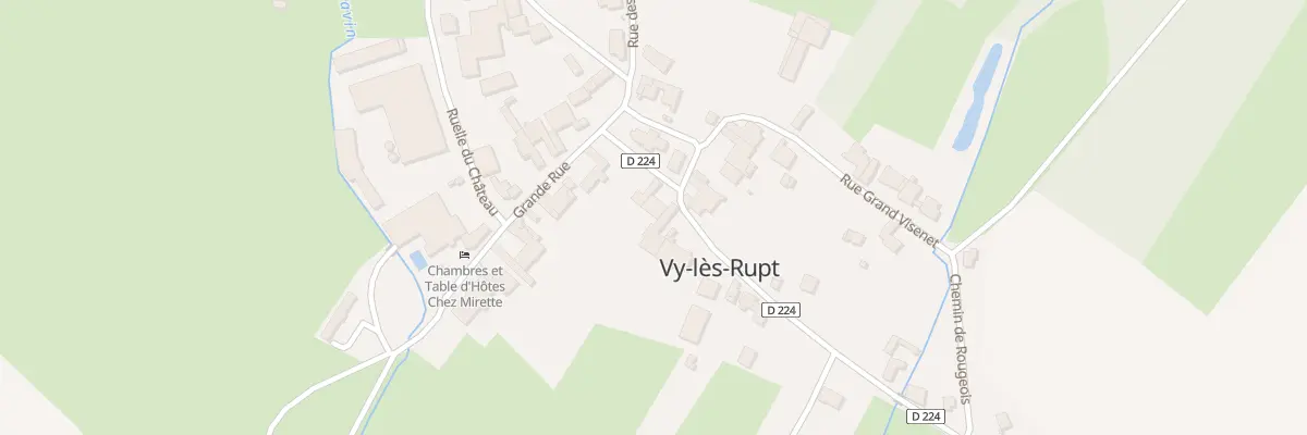 Plan du 1 Rue Derrière l’Eglise à Vy-lès-Rupt