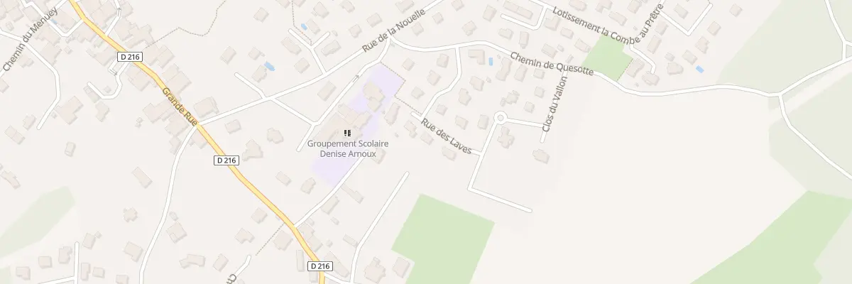 Plan du 11 Les Laves à Chemaudin et Vaux