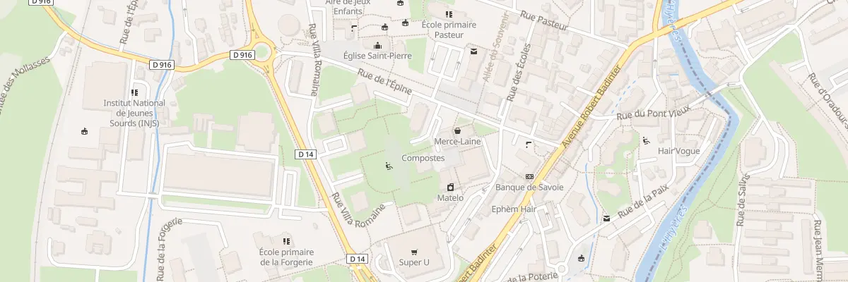 Plan du 17 Rue de l’épine à Cognin
