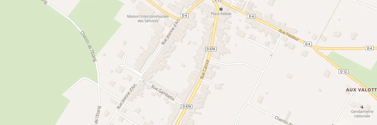 Plan du 24 Rue Carnot à Colombey-les-Belles