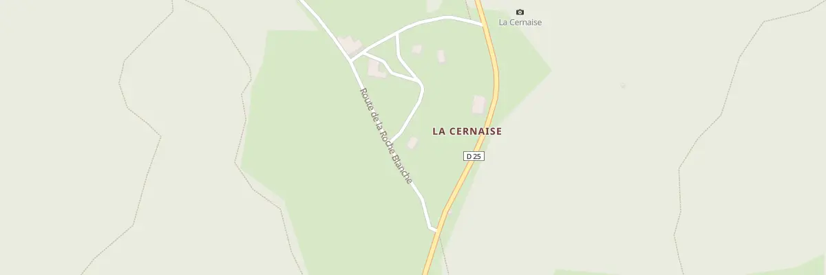 Plan du 5541 La Cernaisse à Septmoncel les Molunes