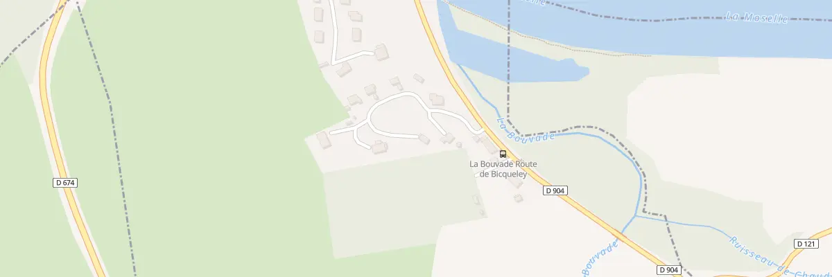Plan du 3 Res La Bouvade à Bicqueley