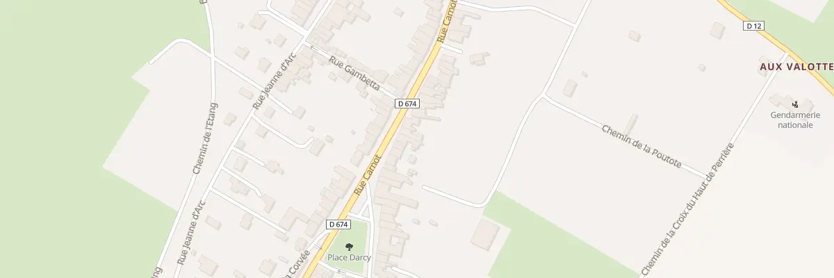 Plan du 57 Rue Carnot à Colombey-les-Belles
