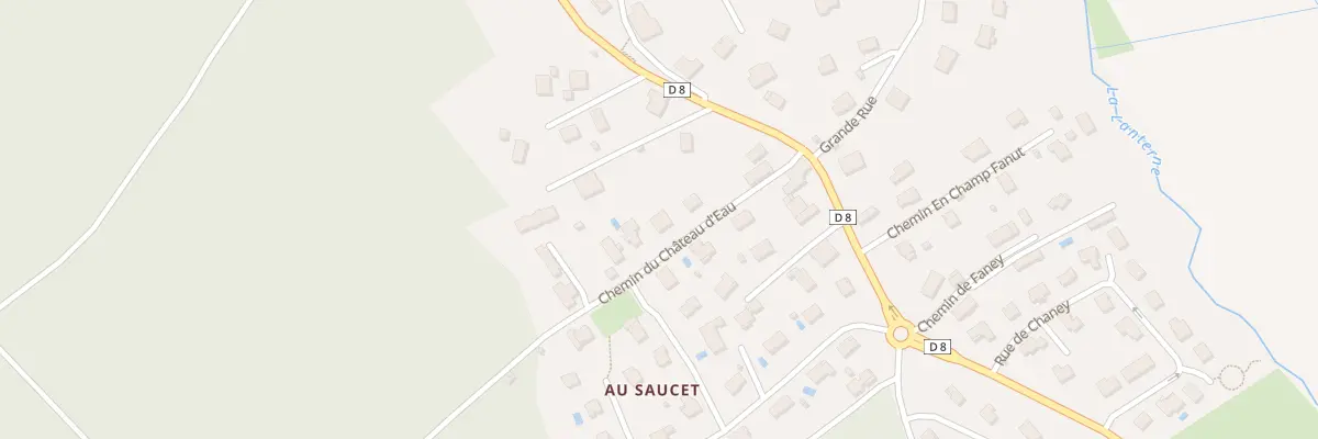 Plan du 6 Chem du Château d’Eau à Chaucenne
