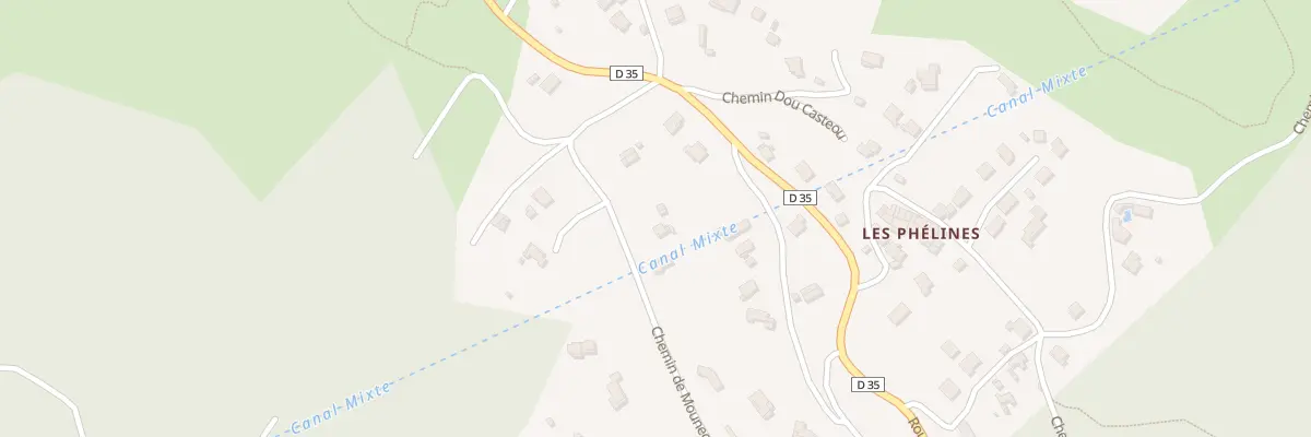 Plan du 310 Che de Mouneou à Saint-Julien
