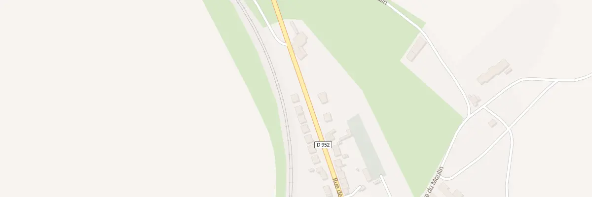 Plan du 44B Rue de la Gare à Chambley-Bussières