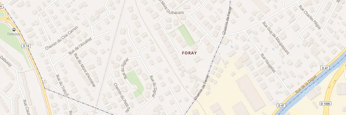 Plan du 152 Rue de Bellevarde à Chambéry