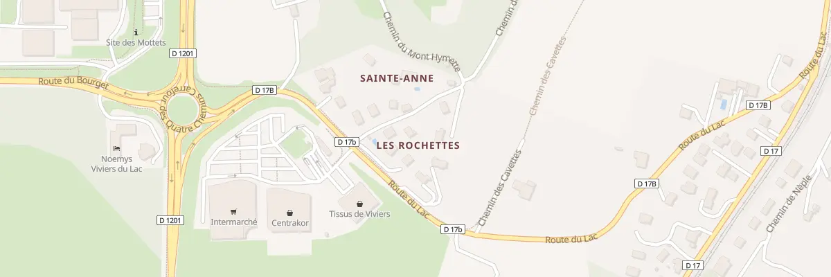Plan du 60 Che des Rochettes à Viviers-du-Lac