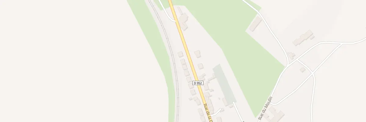Plan du 42 Rue de la Gare à Chambley-Bussières