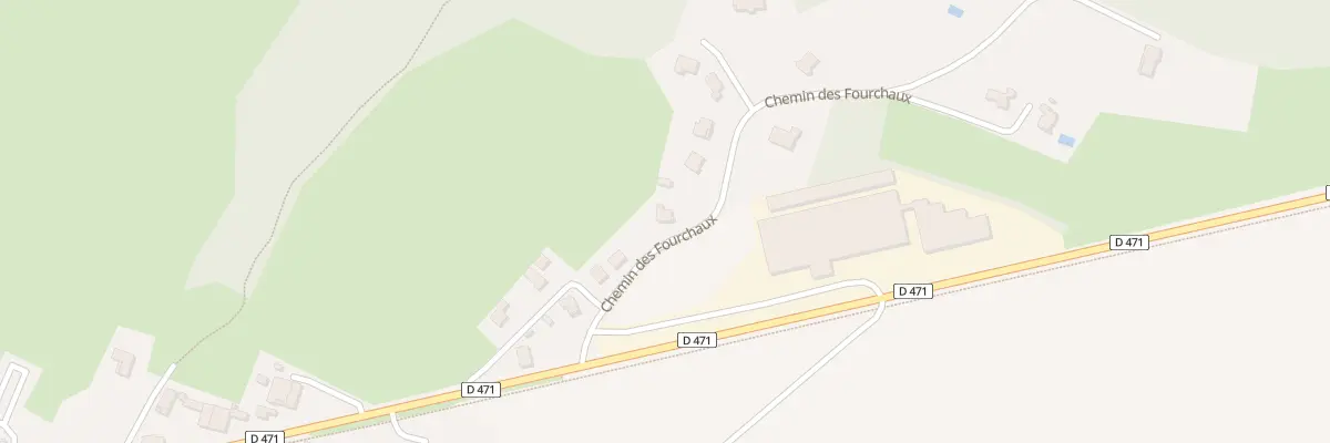 Plan du 109 Che de Fourchaux à Ney