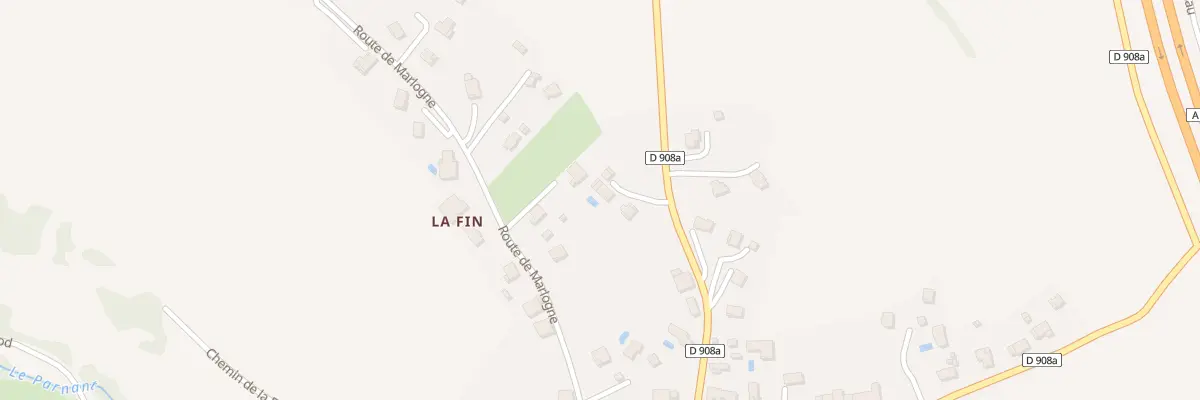 Plan du 505 Rte du Cret du Feu à Pers-Jussy
